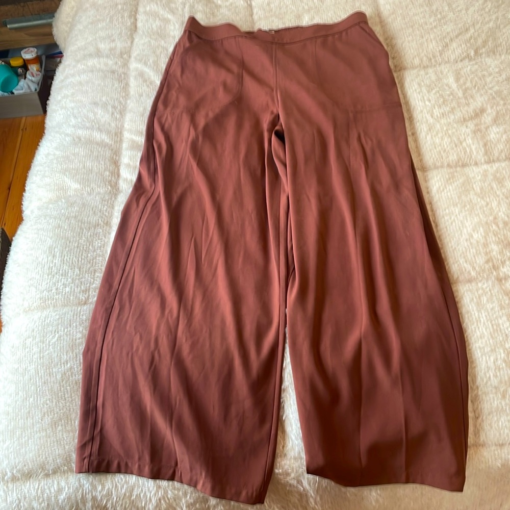 Brown wide leg trousers from Max Studio